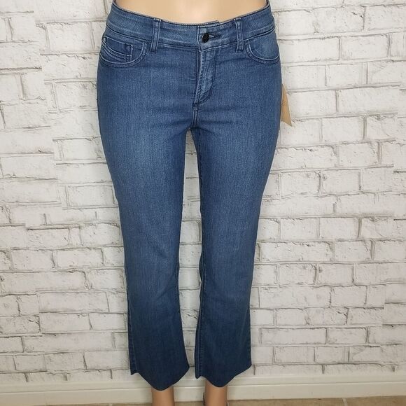 NYDJ Marilyn Raw Hem Ankle Jeans - Picture 5 of 5